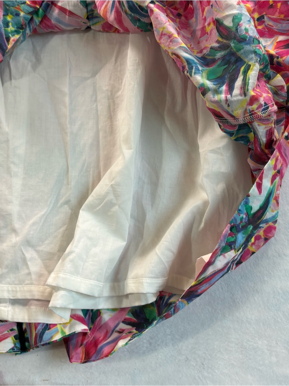 J. Crew Pink and Green Pineapple Print Sundress - Picture 4 of 9